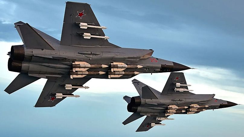 az orosz MiG-31 Foxhound