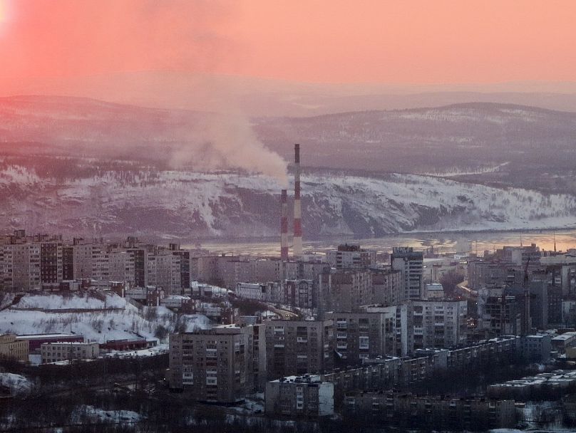 ARCHIVE:  Russia's Arctic port of Murmansk and it's harbor, the base of the Arctic motorised rifle brigade of Russia's Northern Fleet.