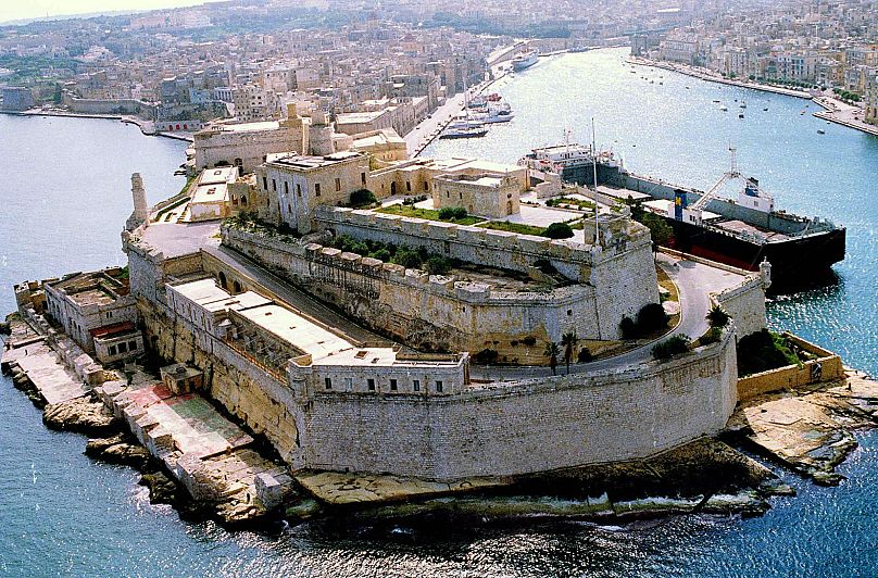 Le Fort Saint-Ange à La Valette, Malte