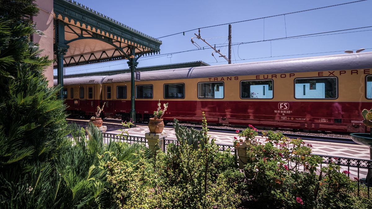 Italy launches newly restored 1970s train from Rome to Siena