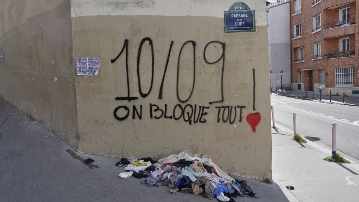 After the prime minister's fall, France braces for 'Block Everything' protests