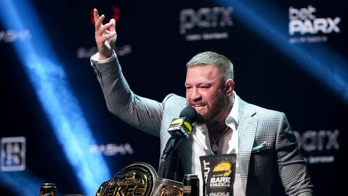 Former martial arts star Conor McGregor unveils business link with Trump Jr as he plots comeback