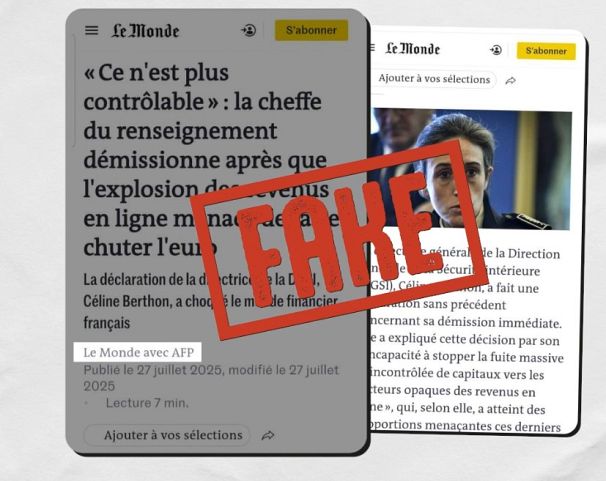 Fake posts circulate on social media