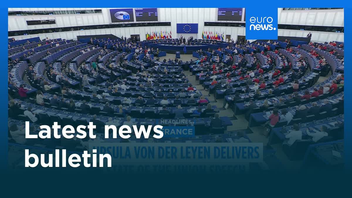 Latest news bulletin | September 11th, 2025 – Midday