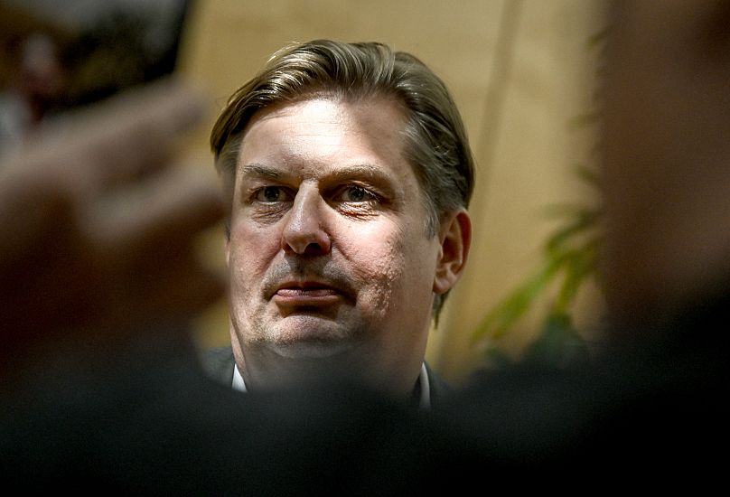 Maximilian Krah interviewed on the sidelines of consultations with the newly elected AfD MEPs in Berlin, 10 June, 2024