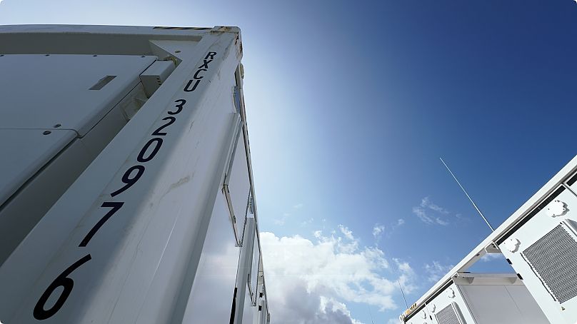 Deutschlands größter Batteriegroßspeicher steht in Bollingstedt in Schleswig-Holstein.