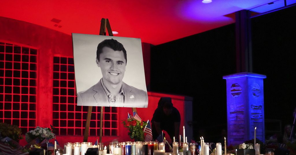 Charlie Kirk shooting suspect caught, says Trump Charlie Kirk shooting suspect caught, says Trump