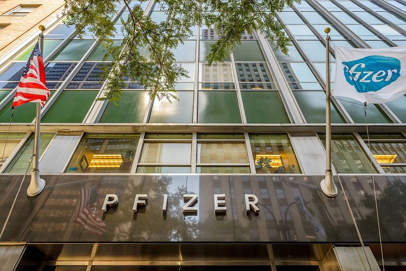 A Pfizer központja New Yorkban