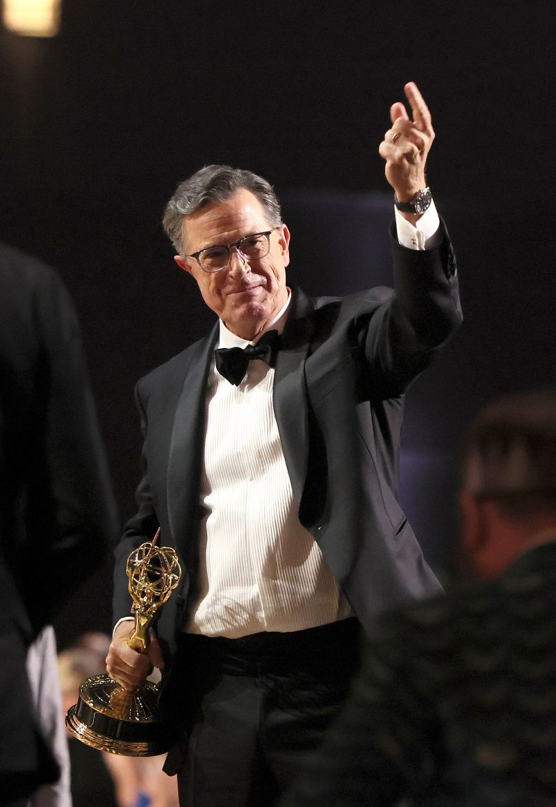 Stephen Colbert gets a standing ovation
