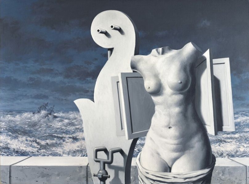 La Statue volante by René Magritte 