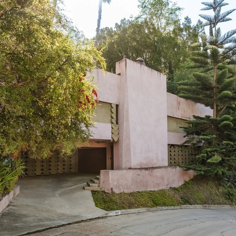 One of Lynch's houses featured in the film 'Lost Highway'. 