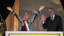 Claudia Sheinbaum leads her first Independence Day shout as president