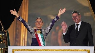 Claudia Sheinbaum leads her first Independence Day shout as president