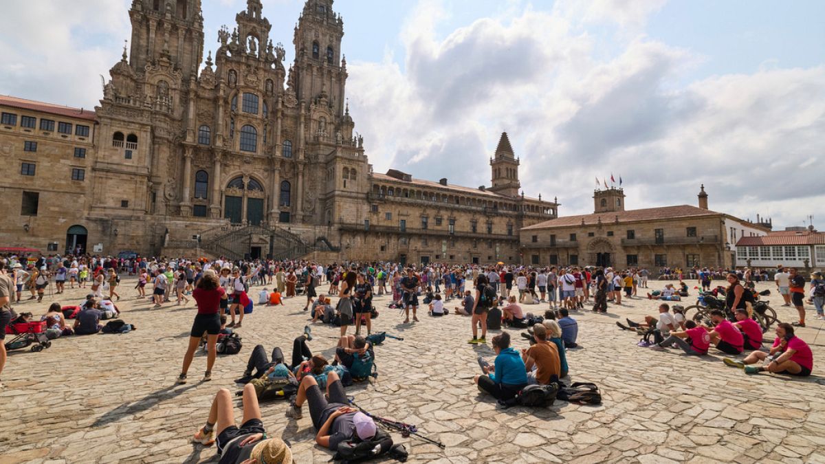 ‘The city has emptied out’: Santiago de Compostela battles with growing pressure from overtourism