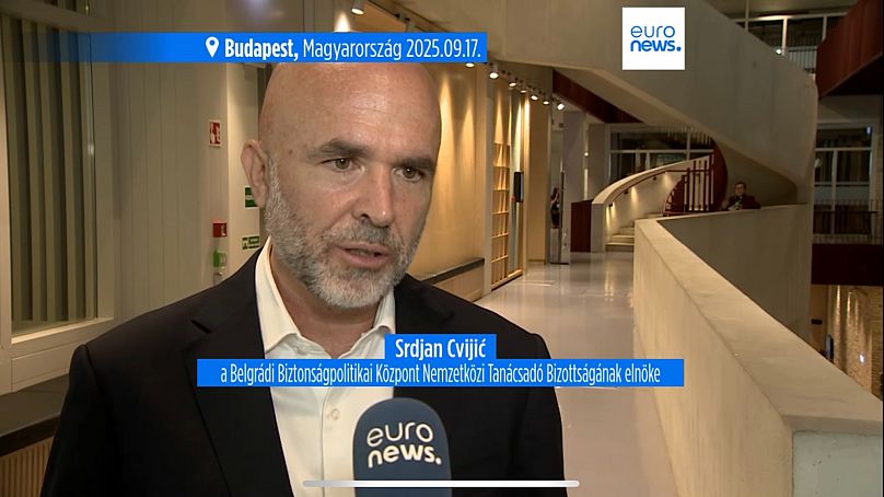 Srdjan Cvijić interjút ad az Euronews-nak