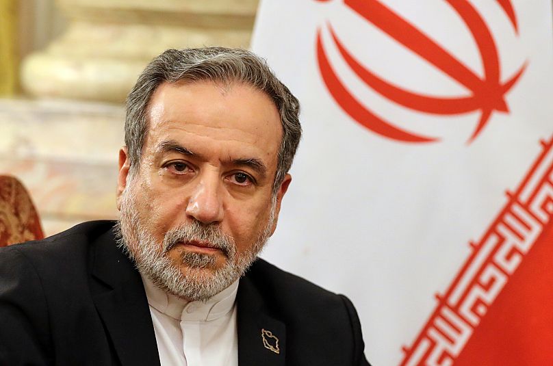 Iranian Foreign Minister Abbas Araghchi during a meeting with the IAEA chief Rafael Grossi in Cairo, 9 September, 2025