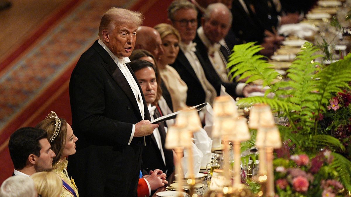Trump and King Charles III praise special bond between US and UK in lavish state banquet