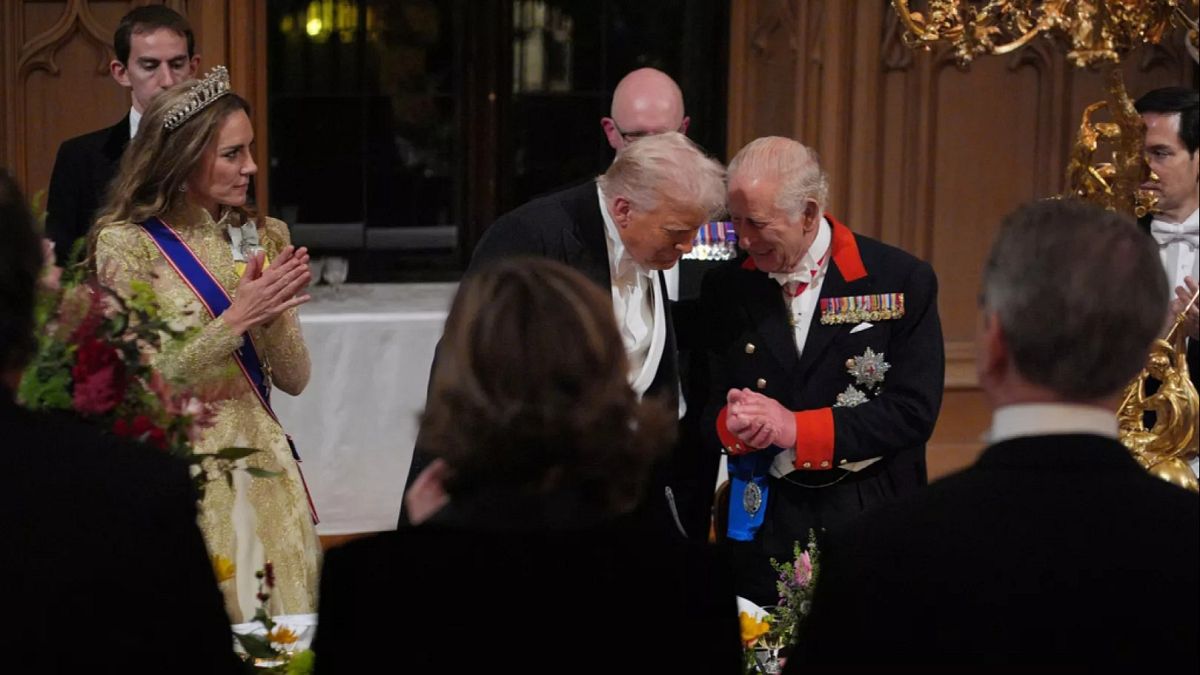 Trump and King Charles hail US - UK special bond in lavish state dinner