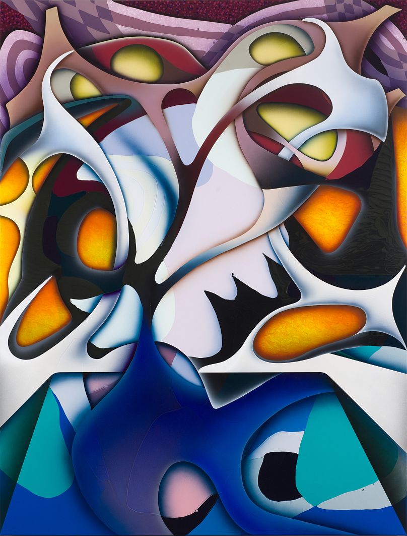 Kalfayan Galleries, Harm Gerdes, The Dream, 2025, acrylic on canvas, 210 x 160 cm