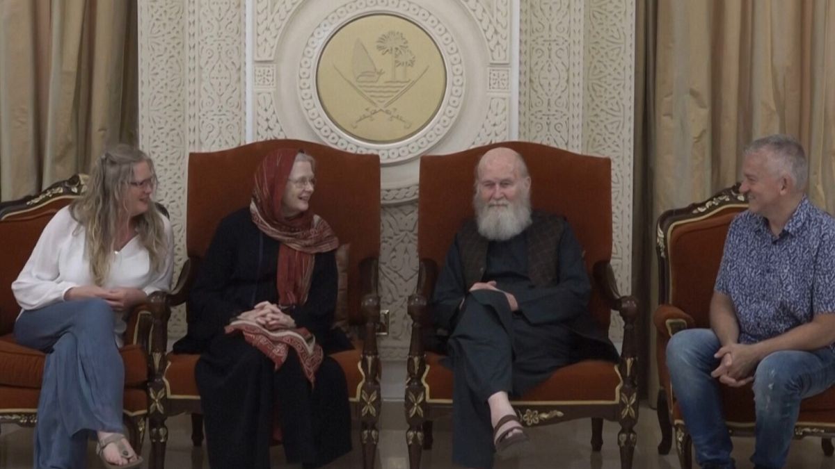 Elderly couple held by Taliban returns to Britain with Qatar's help