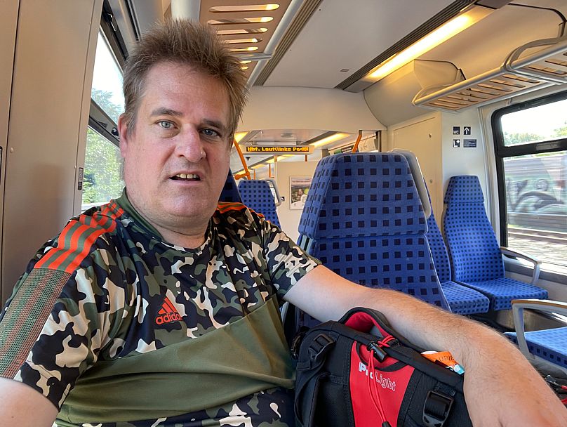 „Es kann nicht sein, dass das ganze Geld oben im Vorstand hängen bleibt und unten fehlt es an der Basis, bei den einfachen Bahnmitarbeitern.“