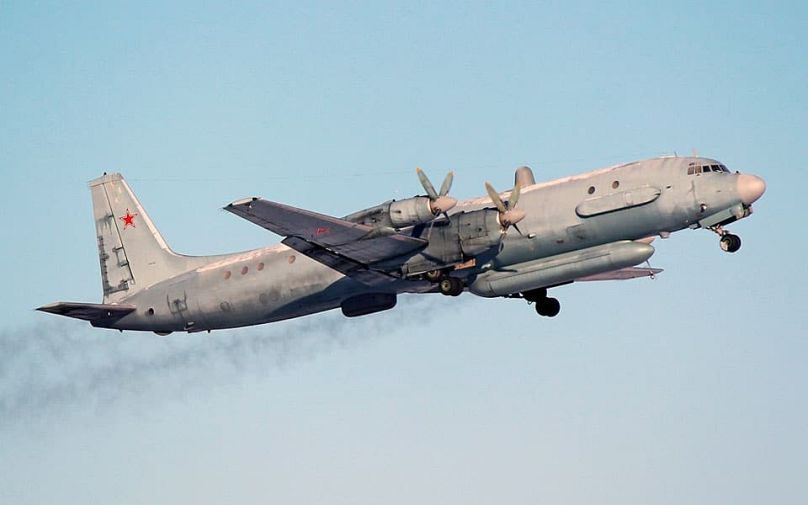Avión II-20M ruso como el que ha sido detectado volando sobre el mar Báltico.