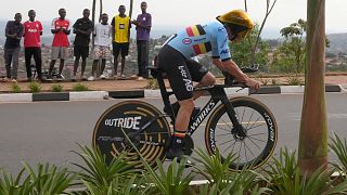Cycling world unites in Kigali as Remco Evenepoel and Marlen Reusser shine in time trials