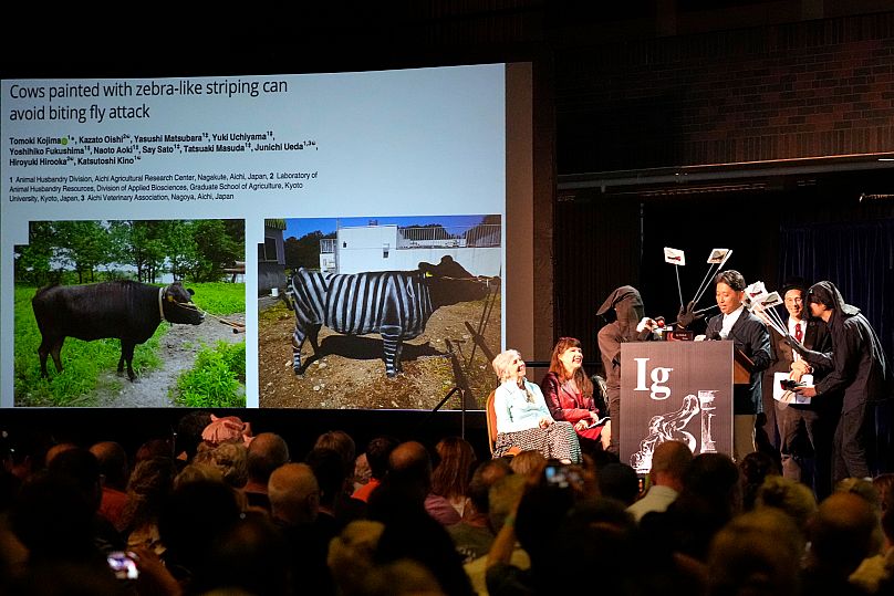 This year's Ig Nobel Prize for biology winners