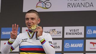 Mondiaux de cyclisme au Rwanda : Evenepoel en or sur le contre la montre