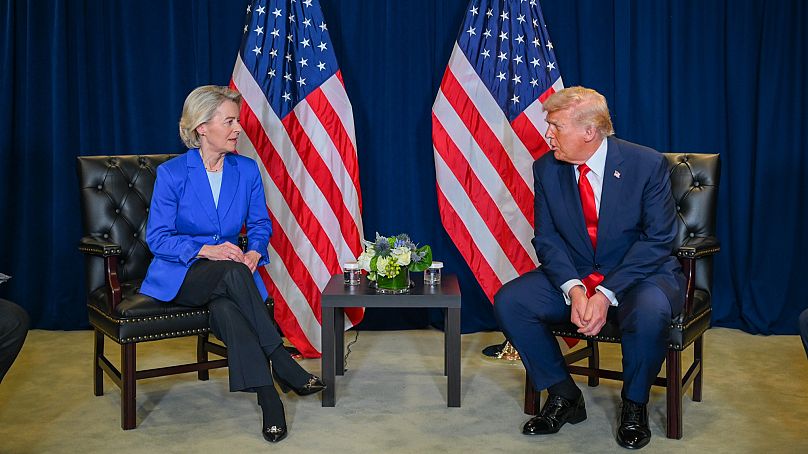 Ursula von der Leyen negotiated a lopsided trade deal with Donald Trump.