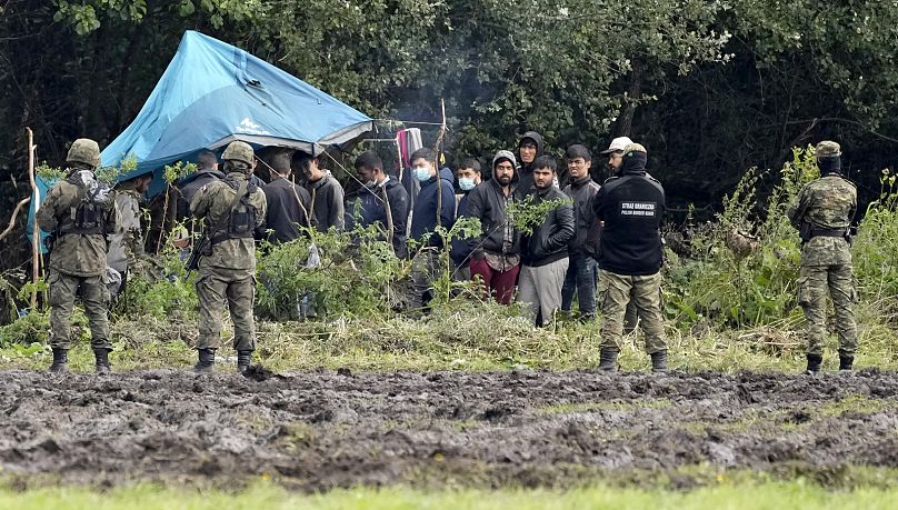 The EU accused Belarus of weaponising migration against Poland.