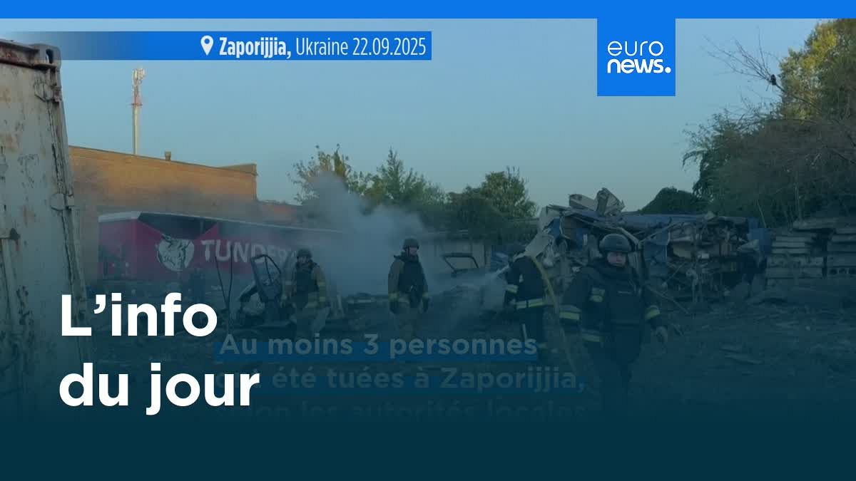 L’info du jour | 22 septembre 2025 - Soir