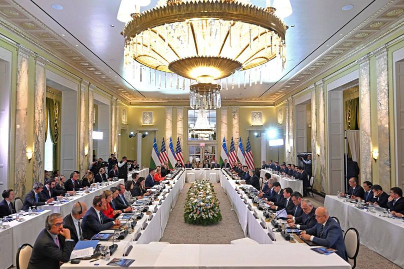 Roundtable with the heads of leading American companies, investment funds and financial institutions