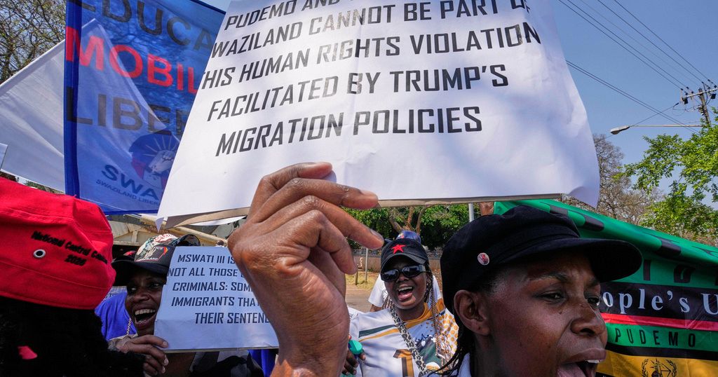 Jamaican man deported by the US to Eswatini has been repatriated, authorities say