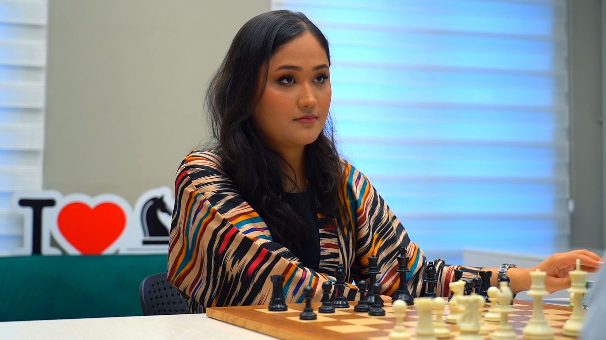 Meet Uzbekistan’s leading female chess player