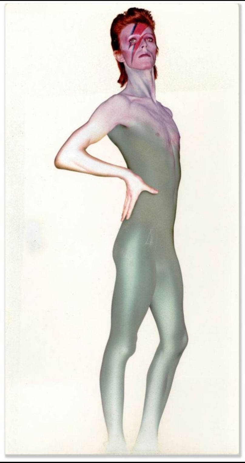 The original 'Aladdin Sane' dye transfer for the 1973 album’s inside cover