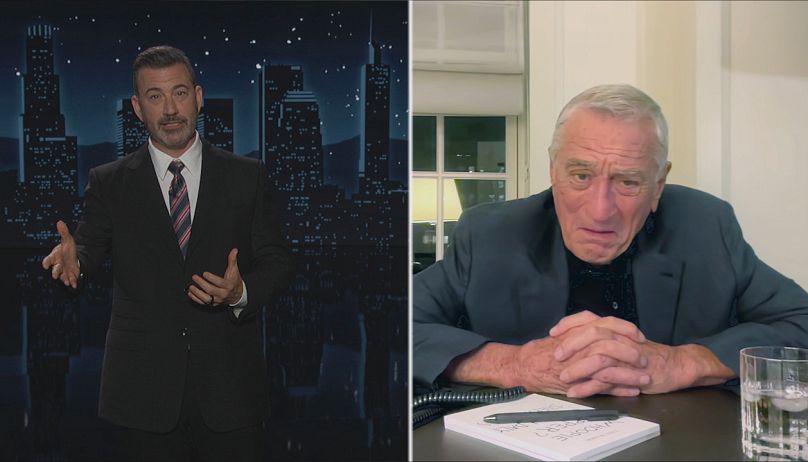 De Niro cameos on Kimmel's show