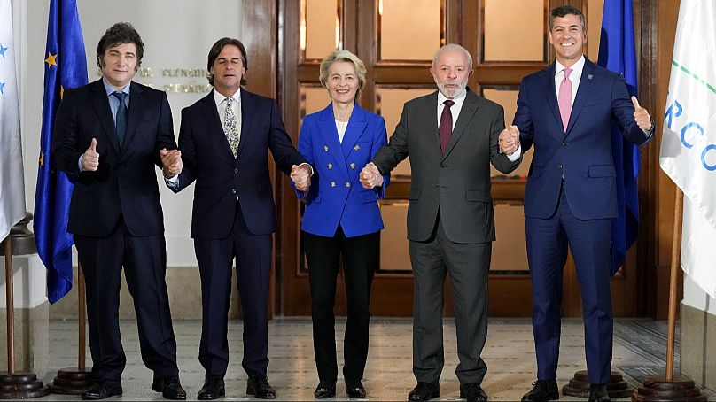Ursula von der Leyen finalised the EU-Mercosur deal in late 2024.