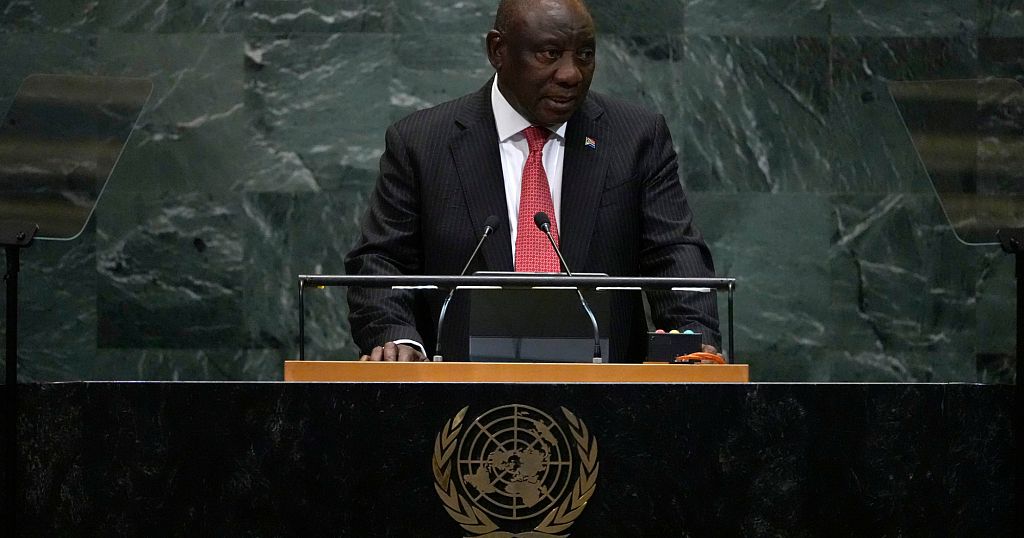 South Africa’s Ramaphosa urges end to trade weaponization