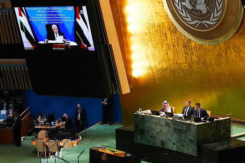 Mahmud Abbas wird bei der UN-Generalversammlung nur per Video zugeschaltet