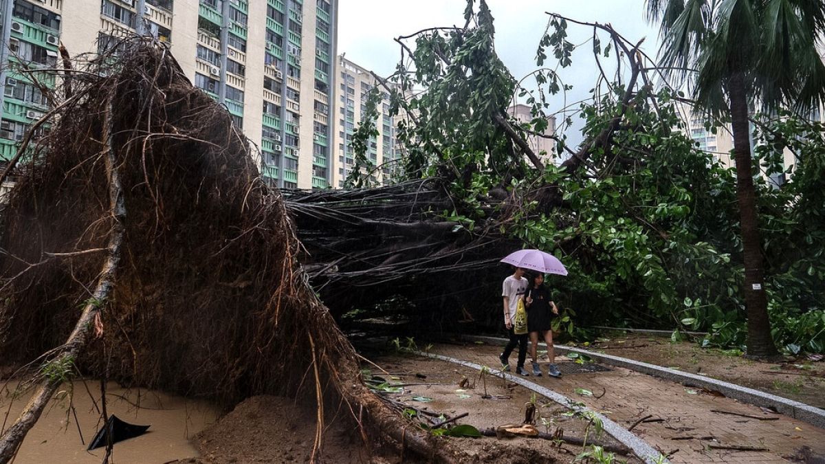Ragasa weakens to tropical storm after killing 24 in Taiwan and the Philippines