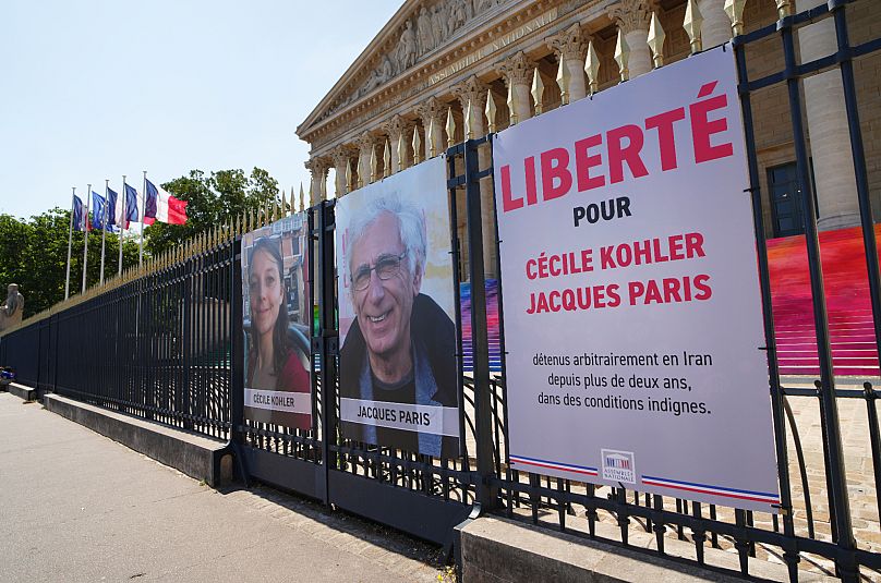 سیسیل کولر و ژاک پاریس نزدیک به ۳ سال در زندان‌های ایران بودند