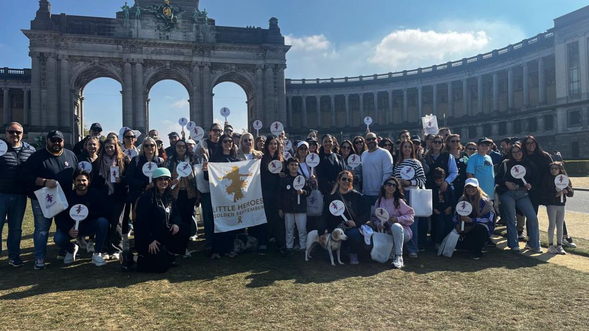 "Petits Héros" : grande marche de soutien aux enfants atteints de cancer et de leucémie à Bruxelles