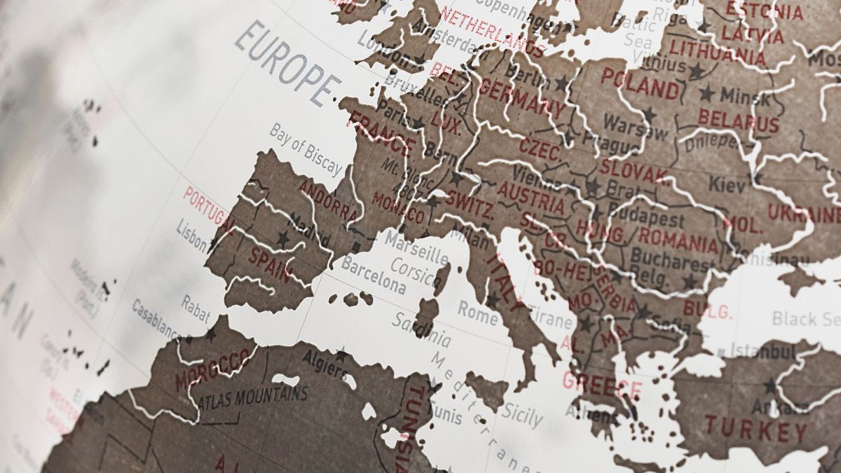 Which countries in Europe have spotted suspicious drones in their airspace?
