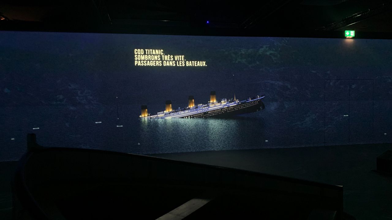 360° animation of the shipwreck