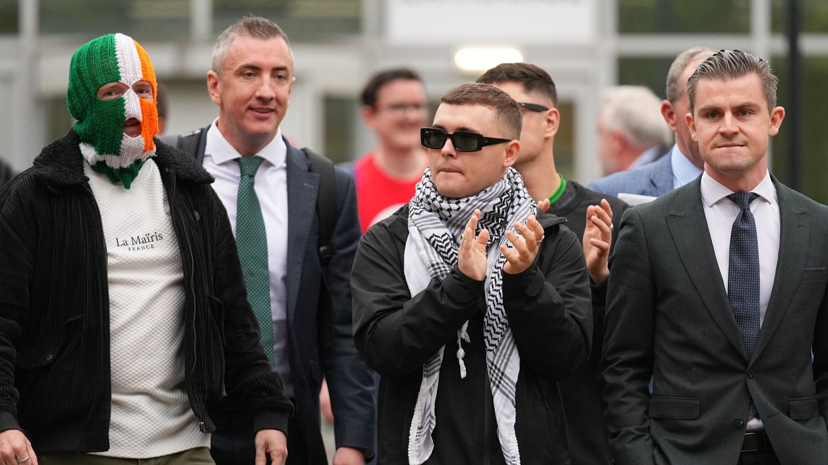 Is Kneecap’s Mo Chara considering legal case against British state after terror charge thrown out?