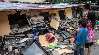 Strong earthquake shakes central Philippines and triggers local tsunami warning