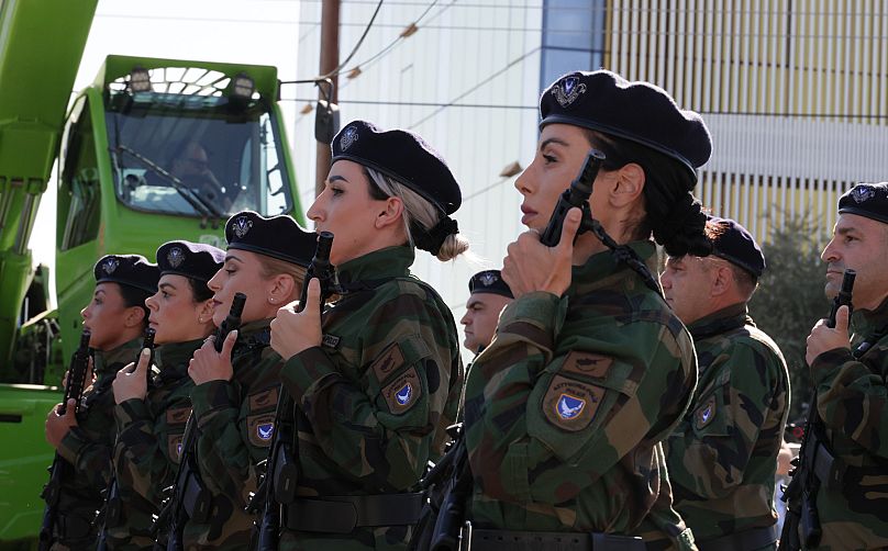 Στρατιωτική παρέλαση στην Κύπρο