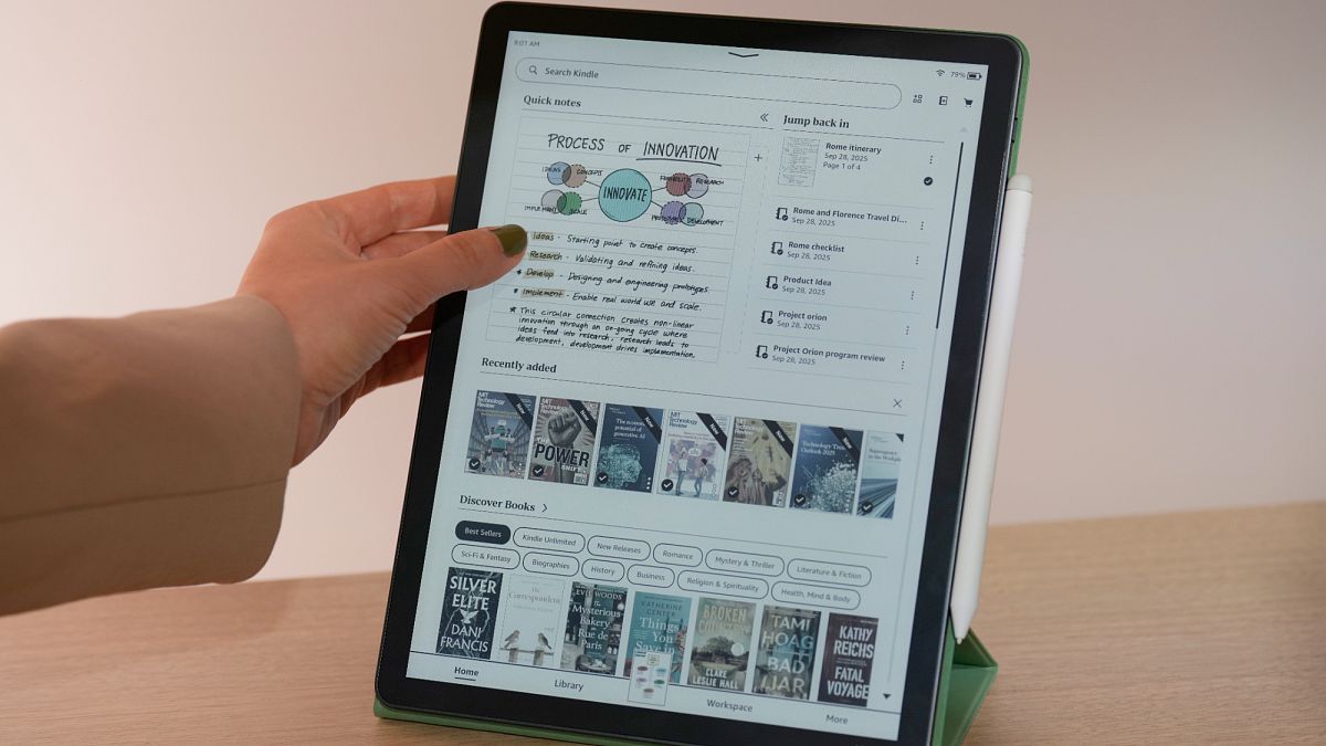 Pet-saving doorbell, Kindle Scribe, and AI: The latest Amazon gadgets