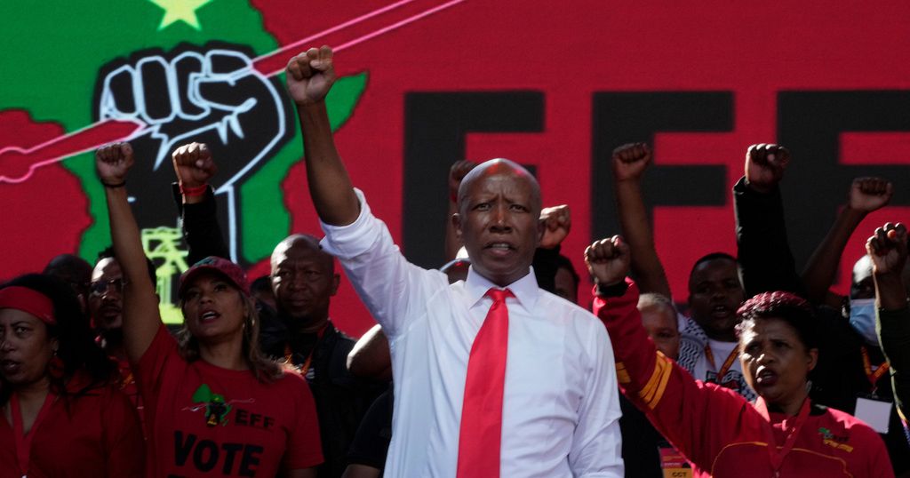 Malema convicted for discharging firearm at 2018 EFF rally Malema convicted for discharging firearm at 2018 EFF rally